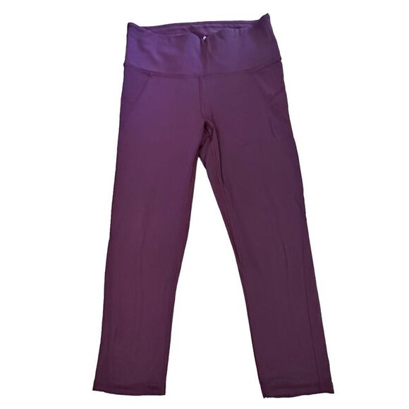 Athleta ~ Burgundy Leggings ~ size Small ~ Midrise - Picture 1 of 12